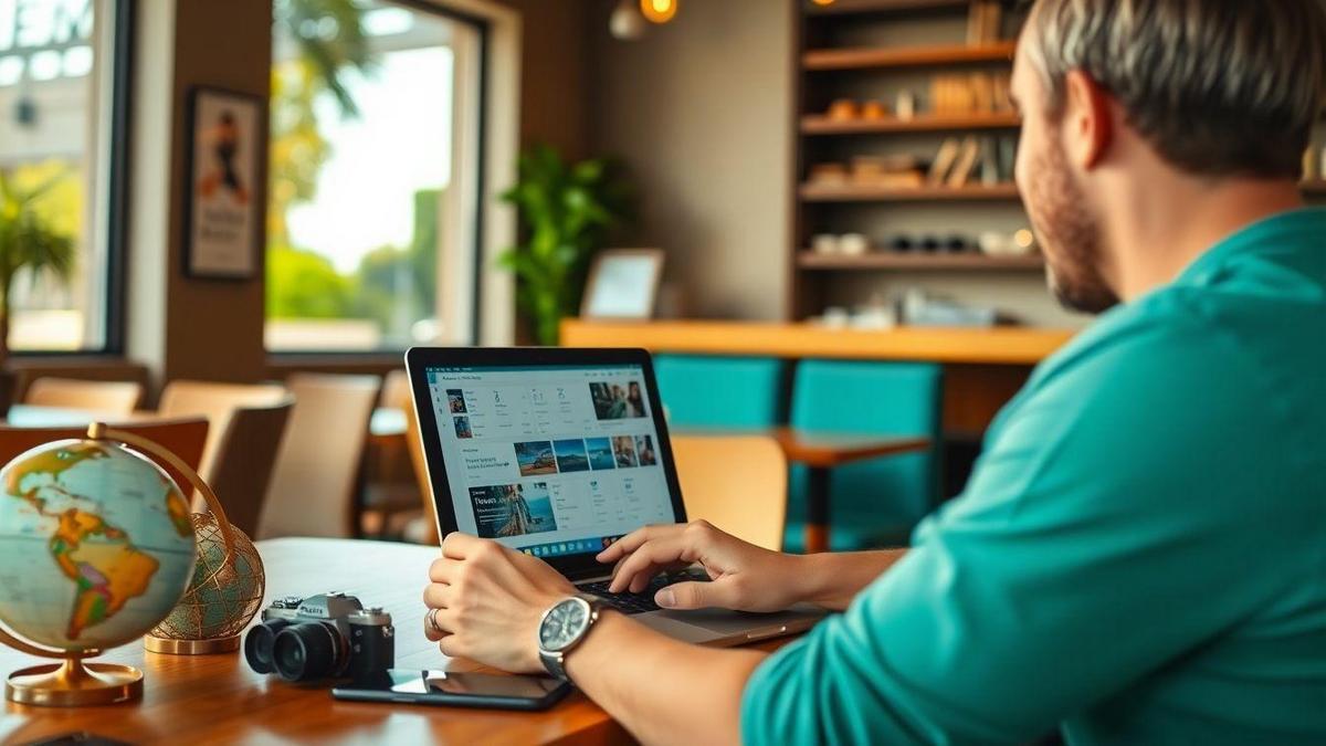 Benefícios de usar plataformas online para encontrar promoções de voos
