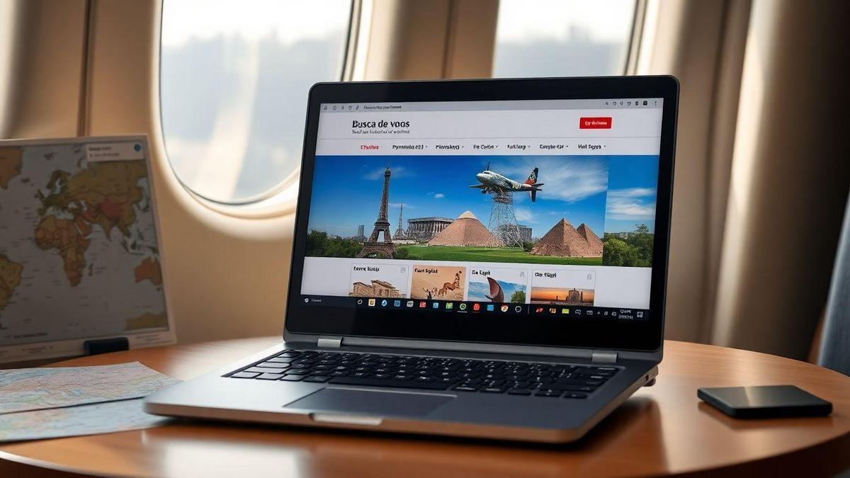 Busca avançada de passagens promocionais para viagens internacionais