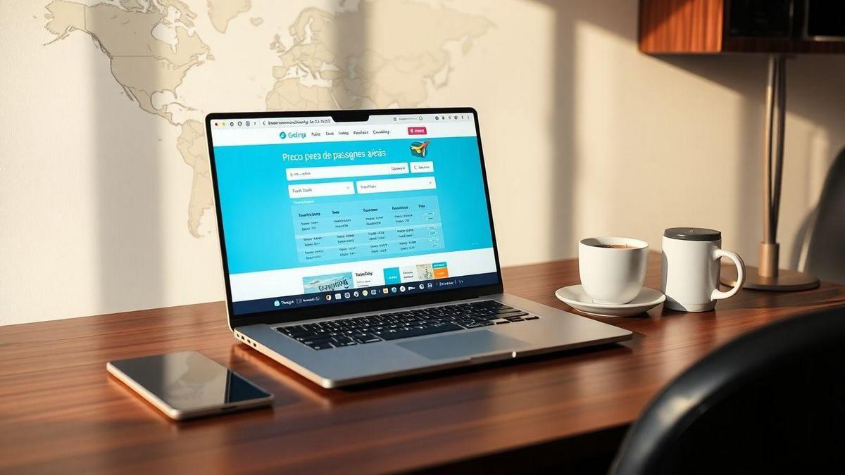 Comparar ofertas de companhias aéreas para destinos exóticos através de buscadores online