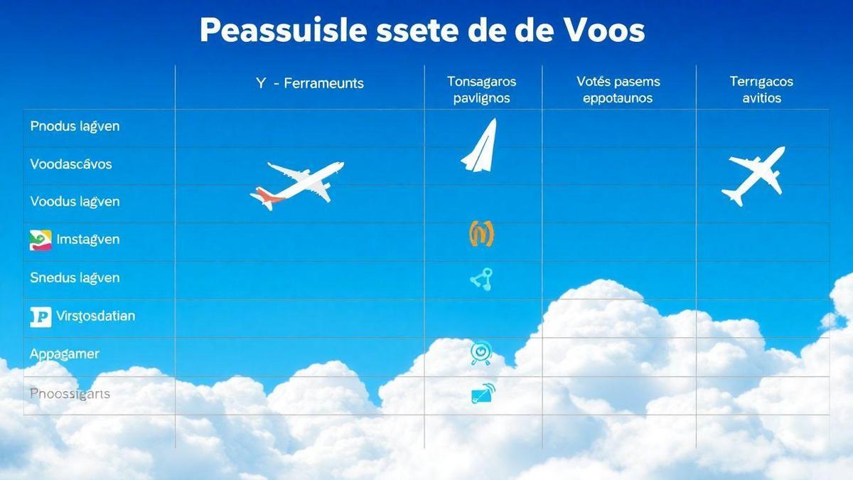Melhores ferramentas de comparação para viagens de avião